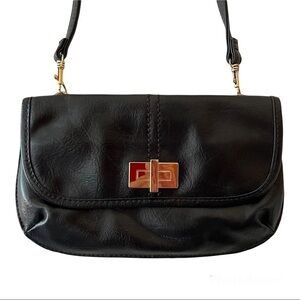 Relic by Fossil Black Crossbody Bag